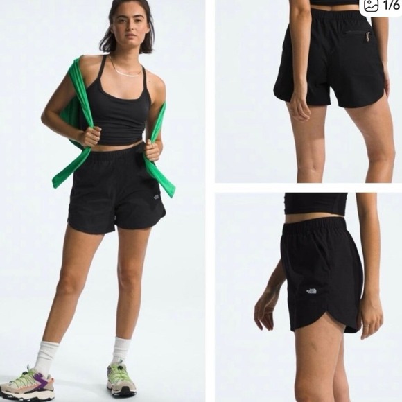 The North Face Pants - The North Face Class V Pathfinder Shorts Womens Size S Black 4 Inch
